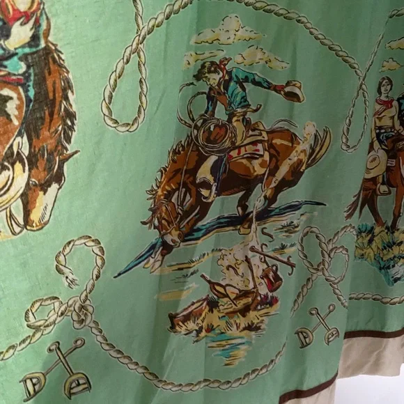 Double D Ranch Mitchell’s Gallery Romantic Western Swirl Skirt SZ L NWT - Picture 14 of 14